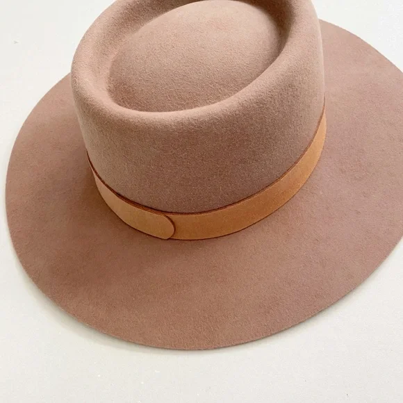 Lack Of Colour Australian Wool Boater Hat - Picture 3 of 5